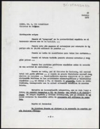 [Carta] 1977 octubre 27, a Pío Cabanillas, [Madrid]