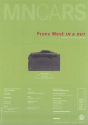 Franz West: in & out : 19 de abril a 24 de junio de 2001, Palacio de Velázquez.