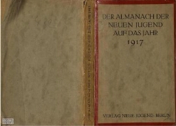 Der Almanach der neuen Jugend auf das Jahr 1917.