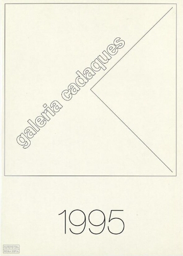 Galeria Cadaqués 1995