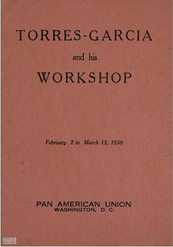 Torres-García and his workshop /