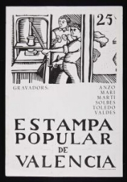 Cartel de Estampa Popular de Valencia
