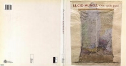 Lucio Muñoz - obra sobre papel
