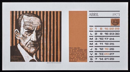Abril 1973. Freud