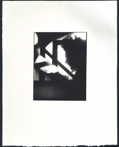 Vortograph of Ezra Pound (Vortografía de Ezra Pound)