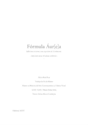 Fórmula Áur[e]a