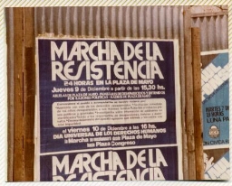 Afiche Madres de la Plaza de Mayo.