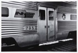 Burlington Northern Railroad. Chicago Regional Transportation Authority, Chicago, Illinois (Ferrocarril norteño de Burlington. Autoridad de transporte regional de Chicago, Chicago, Illinois)