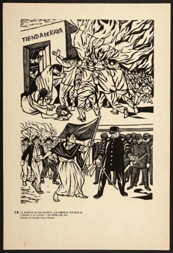 La huelga de Río Blanco: los obreros textiles se lanzan a la lucha, 7 de enero de 1907