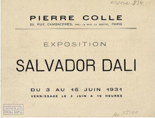 Exposition Salvador Dali /