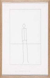 Untitled (8 Stick Figure Drawings) (Sin título [8 dibujos de figuras de palo])