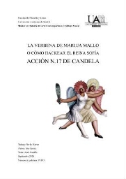 La verbena de Maruja Mallo - O cómo hackear el Reina Sofía : acción n.17 de Candela
