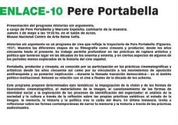 Pere Portabella - Presentación del programa Historias sin argumento