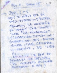 [Carta] 1976 enero 15, N.Y.C., a L. + S. [Loli y Simón]
