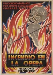 Incendio en la Ópera