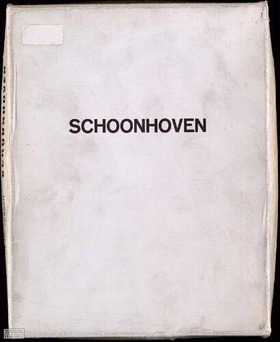 Jan J. Schoonhoven :Städtisches Museum Mönchengladbach, 1. März bis 9. April 1972.