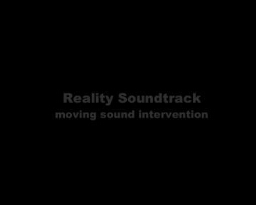 Reality Soundtrack: Intervención