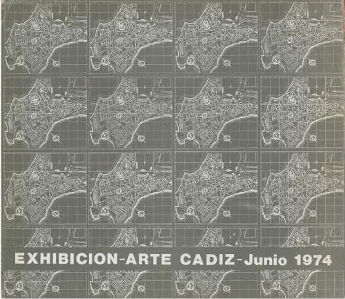 Exhibición Arte Cádiz I: Cádiz, del 8 al 15 de junio de 1974 