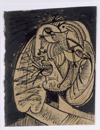 Cabeza llorando con pañuelo (II). Postscripto de «Guernica»