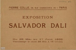 Exposition Salvador Dali /
