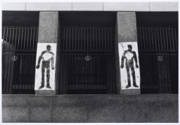 Siluetas en la curia. El Siluetazo. Buenos Aires 21/22 de septiembre de 1983