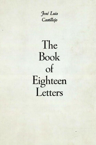 The book of eighteen letters.