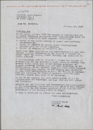 [Letter], 1973 Feb. 20, Zagreb, to Alexanco, [Madrid]