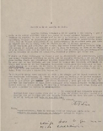 [Carta], 1950 ag. 10, Madrid, a Muñiz, Bilbao