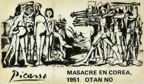 Picasso: masacre en Corea, 1951 : OTAN no.