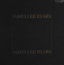 James Lee Byars im Westfälischen Kunstverein, 18. July bis 26. September 1982 