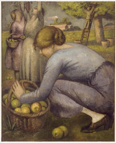 La récolte de pommes (La recolección de las manzanas)