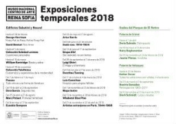 Exposiciones temporales 2018