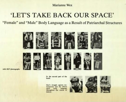 Let's take back our space: "female" and "male" body language as a result of patriarchal structures /