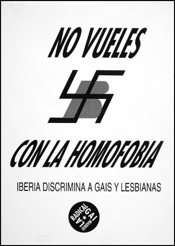 No vueles con la homofobia: Iberia discrimina a gais y lesbianas.