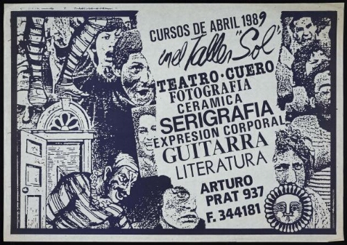 Curso de abril 1989 en el Taller «Sol»