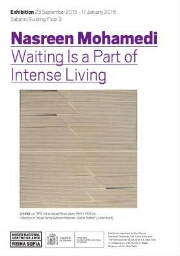 Nasreen Mohamedi - waiting is a part of intense living