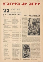 Gaceta de arte - Revista internacional de cultura.