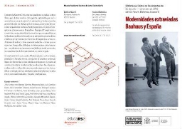 Modernidades extraviadas - Bauhaus y España