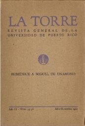 La torre: revista general de la Universidad de Puerto Rico.