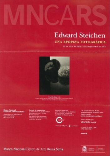 Edward Steichen: una epopeya fotográfica : 25 de junio de 2008-22 de septiembre de 2008.