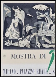 Mostra di Picasso: Milano, Palazzo Reale, settembre-dicembre 1953.