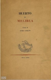 Huerto de Melibea.