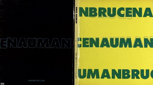 Bruce Nauman: 30 de noviembre de 1993-21 de febrero de 1994, Museo Nacional Centro de Arte Reina Sofía, Madrid