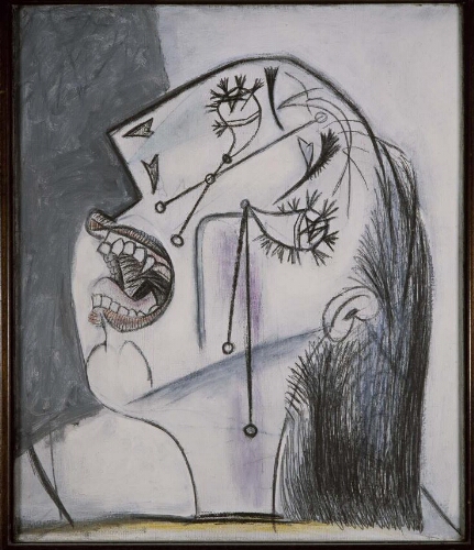 Cabeza de mujer llorando (I). Postscripto de «Guernica»