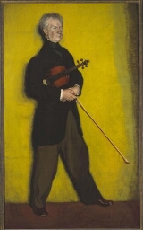 Retrato del violonista Larrapidi