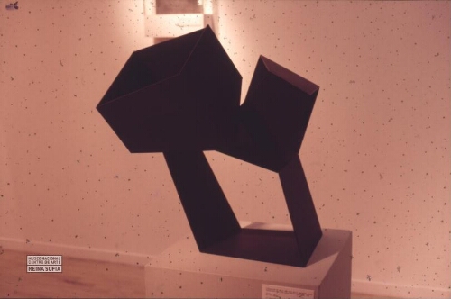 [Exposición "Oteiza" en la  Sala de Exposiciones de la Fundación Caja de Pensiones, 1988]