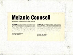 Annette ; Catalogue 