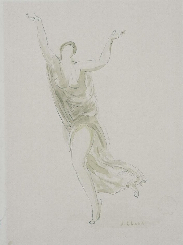 Isadora Duncan (Desnudo femenino)