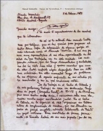 [Carta] 1989 febrero 5, Torremolinos (Málaga), a Simón Marchán, Pozuelo, Madrid
