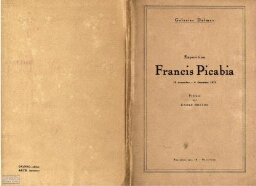 Exposition Francis Picabia